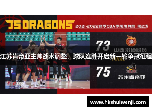 江苏肯帝亚主帅战术调整,球队连胜开启新一轮争冠征程